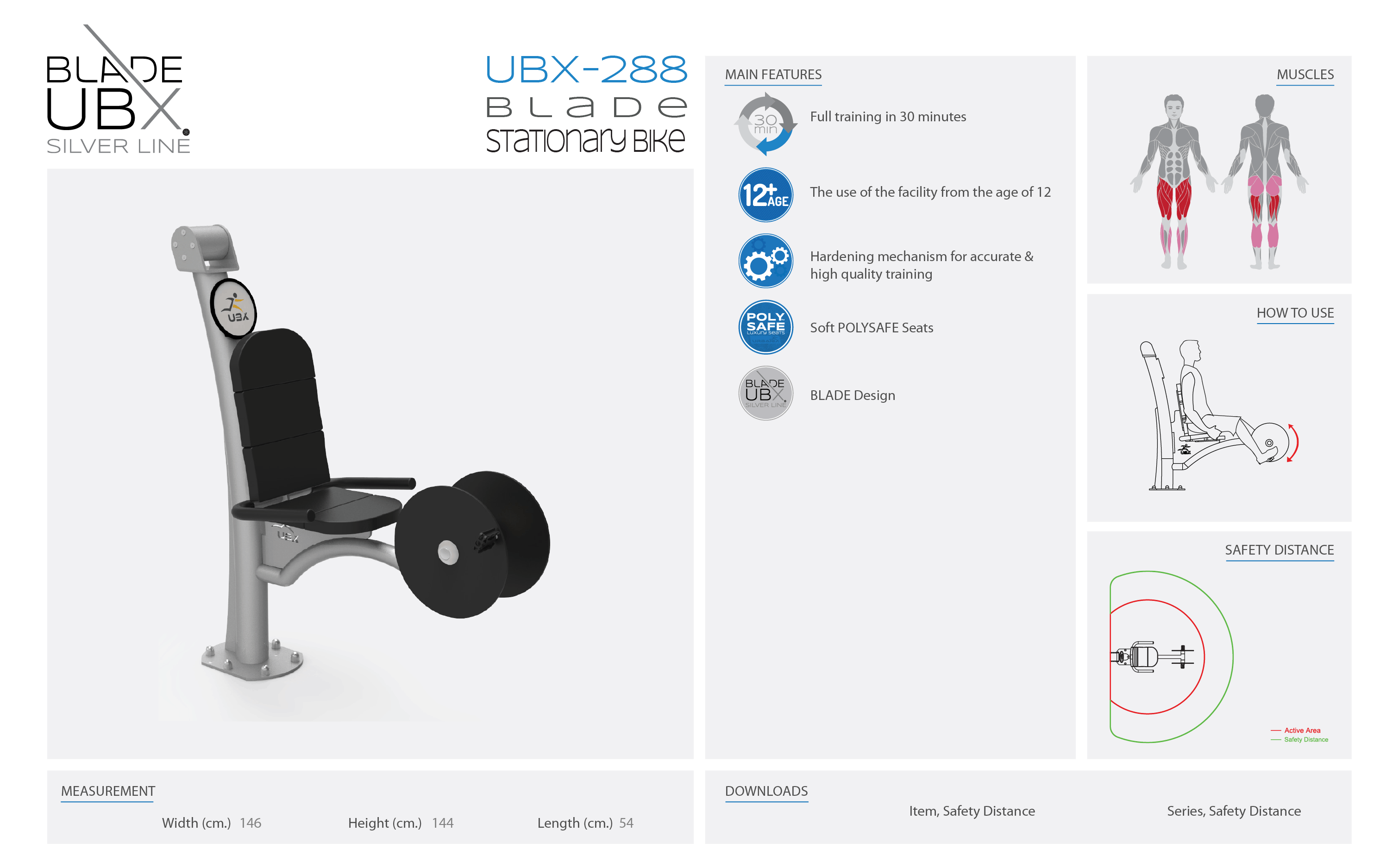ubx-288 אורבניקס - מתקן כושר